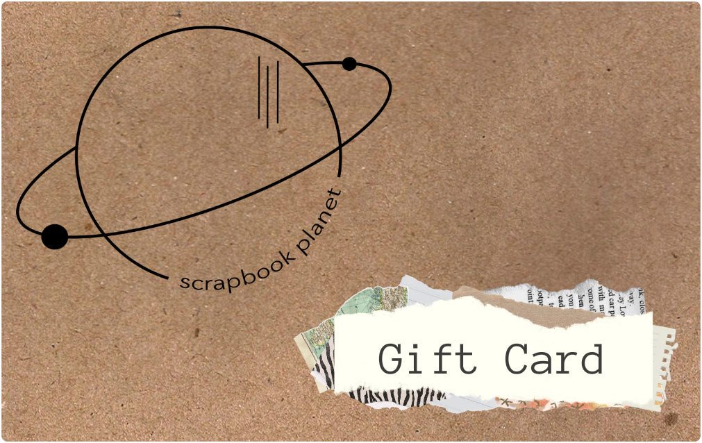 Scrapbook Planet Gift Card